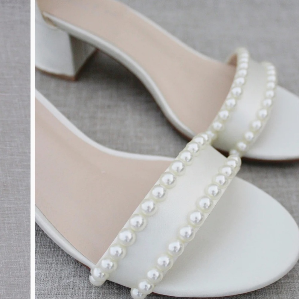 Ivory Satin Pearl Heals!